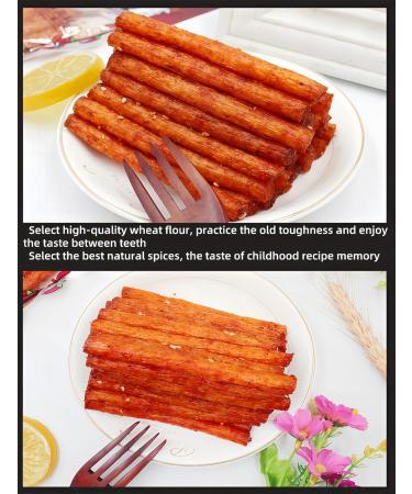 MKSDDF -38g*5 Pack Latiao Spicy Strips Chinese Spicy Snacks Chinese Snacks Spicy Snacks Latio-leisure Entertainment Party S - Buy Online on GoSupps.com