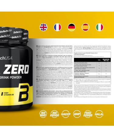 Buy Biotechusa BCAA Zero - Vegan Amino Acid Powder | 6g BCAA with Instant L-Leucine | Sugar-Free Gluten-Free 360g Kiwi Lime | International Shipping Available - Buy Online on GoSupps.com