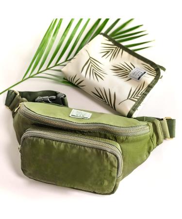 Ditty Co. Small Diaper Bag with Portable Changing Pad | Crossbody Bag for Women | Baby Travel Essentials and Pregnancy Must-Haves - Buy Online on GoSupps.com