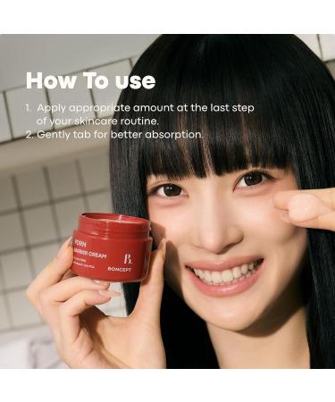 BONCEPT PDRN Barrier Cream - 5% Salmon-Derived Nano-PDRN D-Panthenol & Zinc PCA Firming and Strengthening Korean Moisturizer for Sensitive Skin 1.94 oz. 55g - Buy Online on GoSupps.com