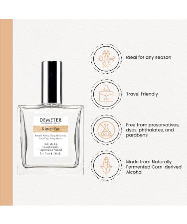DEMETER Kitten Fur 3.4 Oz Cologne Spray Perfume for Women and Men Kitten Fur 3.4 Fl Oz (Pack of 1) - Buy Online on GoSupps.com
