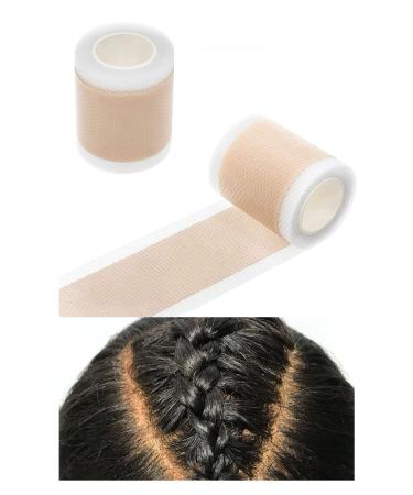 Silicone Scar Sheets, Fake Scalp Tape For Lace Wigs, Lace Grid And Knot Concealer Skin Like Your Scalp, Silicone Scar Tape With Knots - Better Than Fake Scalp fake scale tape 1 pc