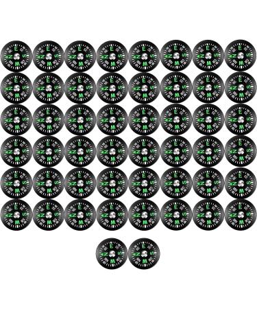 HJLIKE 50 Pieces Mini Compass Small Button for Kids 20mm Bulk Hiking Liquid Filled Survival Set Camping Boating Touring Backpacking Outdoor Activities  Pack of  BLACK - Buy Online on GoSupps.com