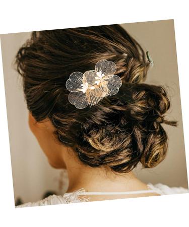 Korean hair combs hair accessories Xiuhe clothing Hairpin the flowers hair comb hairpin headgear hair comb clip vintage decorate bride hair comb vintage hair accessories dress - Buy Online on GoSupps.com