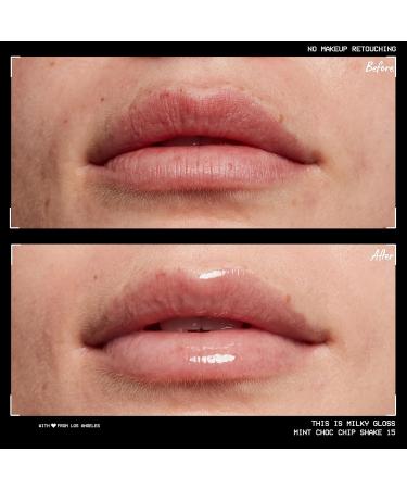 NYX This Is Milky Gloss Lip Gloss- Mint Chocolate Chip Shake | Vegan, 12 Hour Hydration | Mint Green Scented - Buy Online on GoSupps.com