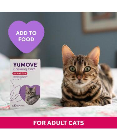 YuMOVE Calming Care for Cats | Previously YuCALM Cat | Calming Supplemnent for Cats who are Stressed or Nervous | Packaging may vary 30 Tablets - Buy Online on GoSupps.com