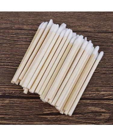 VSTAR66 Disposable Lipstick Applicators 100Pcs Applicator Lip Gloss Wand with Wooden Handle Lip Brushes for Lip Extension Application Makeup sets - Buy Online on GoSupps.com