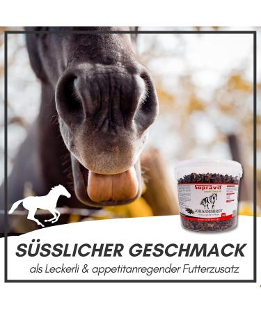 SUPRAVIT Carob 2 kg - Effective Digestive Aid for Horses with Diarrhea & Intestinal Issues | Premium Horse Feed Supplement - Buy Online on GoSupps.com
