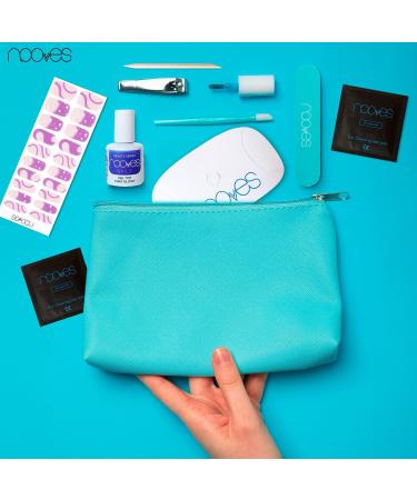  NOOVES NOOVES - Pack of 20 sheets of nail gel with UV/LED curing lamp premium semi-cured self-adhesive with 1 file - Buy Online on GoSupps.com