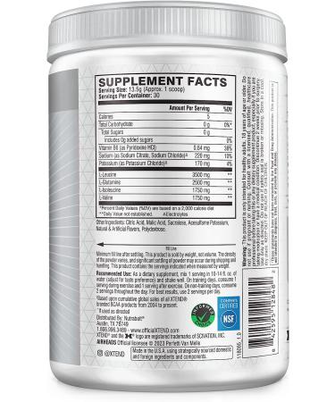 XTEND Original BCAA Powder - Airheads Mystery Candy Flavor | 30 Servings - Buy Online on GoSupps.com