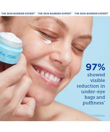 Skinfix Barrier+ Triple Lipid Eye Treatment - Caffeine Niacinamide & Peptides for Depuffing & Brightening Eyes | 15ml International Shipping - Buy Online on GoSupps.com