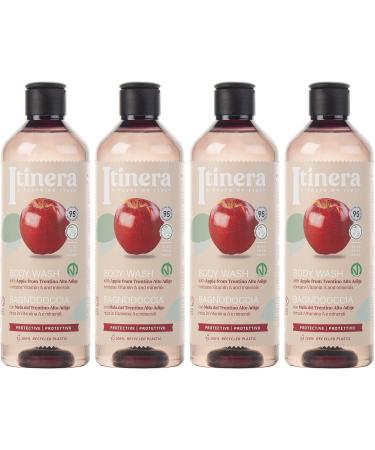  sarcia.eu ITINERA - Apple Trentino protective shower gel 95% natural ingredients 370 ml 1 piece - Buy Online on GoSupps.com