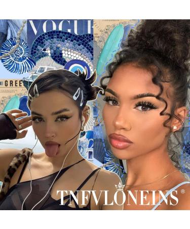 Natural False Eyelashes - 14 Pairs Wispy Mink Cluster Lashes | Fluffy 16mm Fake Eyelash Extensions for a Natural Look | International Shipping Available - Buy Online on GoSupps.com