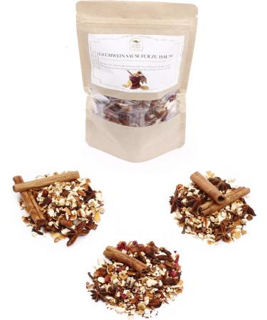  Feine W rze Mulled Wine Sauce for Home | 3 Premium Mulled Wine Spices with Recipe | Mulled Wine White Alcohol-Free Apple Punch | Gluten-Free | 85g - Buy Online on GoSupps.com