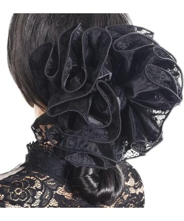 Large Black Hair Claw Clamp - Elegant Headwear Accessory | F803-F804 - Buy Online on GoSupps.com