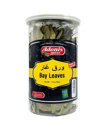 Adonis - Lebanese Bay Leaves, Whole (1.76 oz) 50g