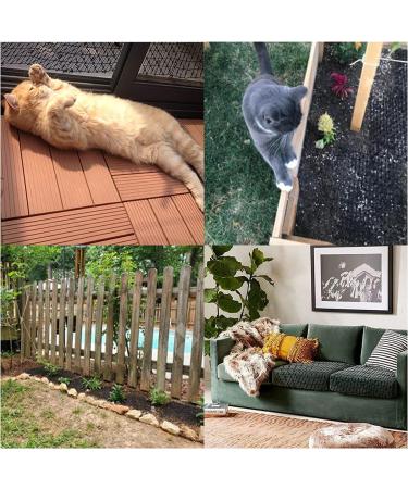 13ft Cat Scat Mat with Spikes 2 Pack - Anti-Cat Deterrent Prickle Strip for Cats - Buy Online on GoSupps.com