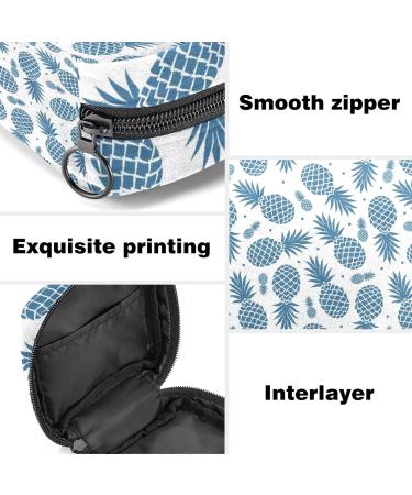 Sanitary Napkin Storage Bag Pineapple Print Pattern - Menstrual Cup Pouch & Tampon Bags - Portable Period Kit Bag - Color 6 - Buy Online on GoSupps.com
