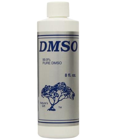 Nature's Gift 99.9% Pure DMSO Liquid, Plastic, 8 Fluid Ounce 8 Fl Oz (Pack of 1)