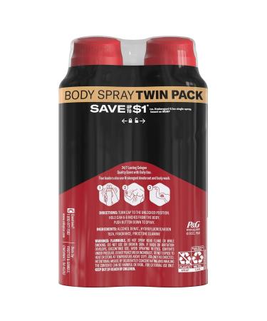 Old Spice Aluminum Free Body Spray for Men Krakengard 5.1 Oz (Pack of 2) 5.1 Ounce (Pack of 2) - Buy Online on GoSupps.com