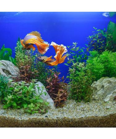E.YOMOQGG Large 50.8 cm Aquarium Artificial Plants | Realistic Plastic Decoration for Aquariums | Stunning Aquarium Decor - Buy Online on GoSupps.com
