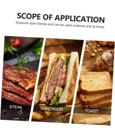 Zerodeko Toast Pan Egg Skillet Sandwich Bread Mold Sandwich Toaster Grill Cheese Toaster Waffle Maker Grilled Cheese Maker Grill Sandwich Maker Breakfast Press Clamshell Aluminum - Buy Online on GoSupps.com