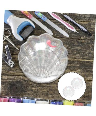 Didiseaon 2 Stks Manicure Makeup Kleurenpalet Nail Board Nail Art Plate Transparent - Buy Online on GoSupps.com