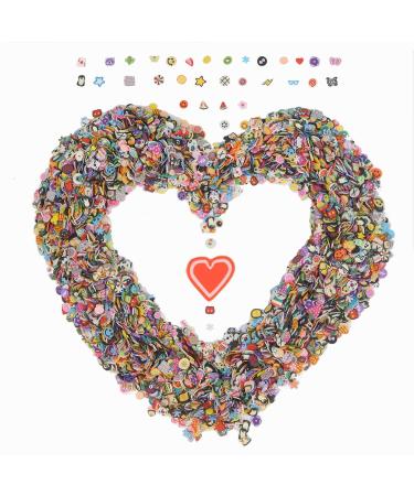 DIYASY 5000 Pcs Mini Fruit Fimo Clay Slices for Nail Art - 3D Animals, Flowers & More | Nail Stuff DIY Supplies - 1/5 inch - Buy Online on GoSupps.com