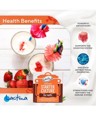 Kefir Starter Culture Kefir Ferment Kefir Culture Powder Healthy Stomach - Buy Online on GoSupps.com
