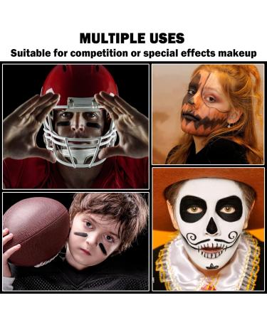 NVLEPTAP Eye Black Stick - Versatile Sports & Face Paint for Halloween Baseball Softball & Football | Black Face & Body Paint - Buy Online on GoSupps.com