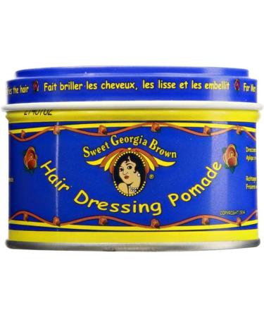 Sweet Georgia Brown Hair Dressing Pomade Super Hold Blue 114g/4oz - Buy Online on GoSupps.com