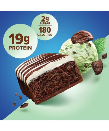 Pure Protein Chocolate Mint Cookie Protein Bars 20g Protein 3g Sugar 190 Calories (36 count) Low Sugar* High Protein Snack - Gluten Free - Perfect for a Healthy Snack Chocolate Mint Cookie Chocolate Mint Cookie 1 Count  - Buy Online on GoSupps.com