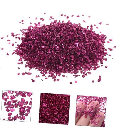BIUDECO 1 Glass Chip Manicure DIY Accessories Nail Art Rhinestones Nail Art Stone Shiny Nail Stickers DIY Glass Fillers Manicure Charms Irregular Glass Epoxy Fillers Nail 0.5X0.3cm Rosy - Buy Online on GoSupps.com