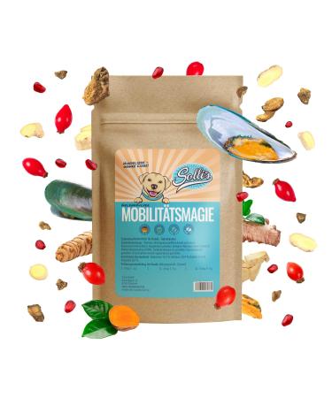 Sollis joint powder for dogs | Green-lipped mussel | MSM | Devil's claw | Glucosamine | Collagen | 300g Mobility magic 300g