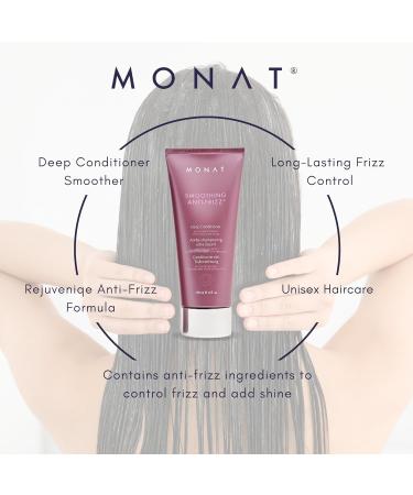 MONAT Smoothing Deep Conditioner with Rejuveniqe® - Anti-Frizz & Long-Lasting Control for Damaged Hair | 178 ml | International Shipping Available - Buy Online on GoSupps.com