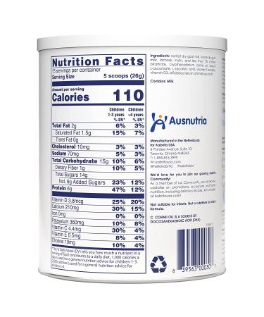 Kabrita Junior Goat Milk Powder for Kids 14oz - Pack of 1 | Nutritious and Delicious Option for Children - Buy Online on GoSupps.com