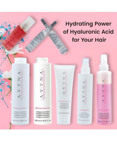 Avyna Leave-In Deep Penetrating Reconstructor Treatment for Damaged Hair with Hyaluronic Acid - 8.45 oz | International Shipping - Buy Online on GoSupps.com