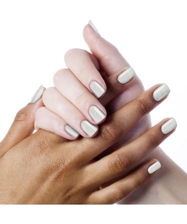  LCN LCN Silver Disco UV Nail Polish Full Coverage and Long Lasting Gentle Dissolving Vegan Cruelty Free & HEMA Free 10ml - Buy Online on GoSupps.com
