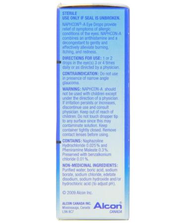 NAPHCON A Eye Drops 15ML - Over-the-Counter Relief for Dry Eyes - Buy Online on GoSupps.com