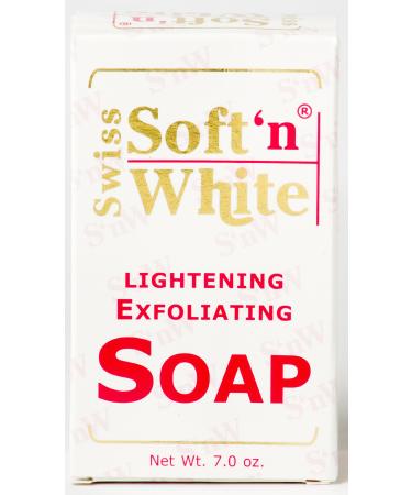 Swiss Soft N White Lightening Exfoliating Soap