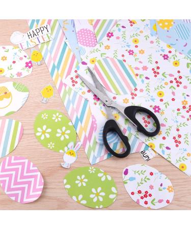 FEPITO Easter Day Pattern Paper Set - 30 Sheets A4 Size Double Sided Decorative Paper for Card Making and Scrapbook Decoration - 10 Patterns Included - Buy Online on GoSupps.com