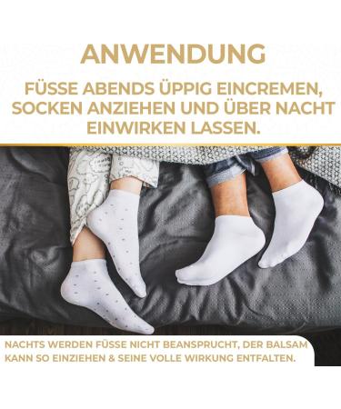 Fallea Callus & Cracked Skin Balm 25% Urea - 200ml + 2 Pairs Socks (36-40) | Soothes & Repairs Feet - International Shipping - Buy Online on GoSupps.com