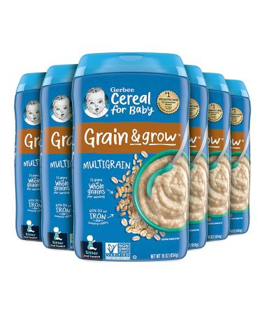 Gerber Multigrain Cereal 2nd Foods 16 oz (454 g)