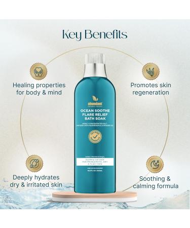 Abundant Natural Health Ocean Soothe Starter Bath Bundle with Highly Concentrated Pure Magnesium Salts and Lavender Oil to Help Relieve Problematic and Dry Skin Safe for Sensitive Skin - Buy Online on GoSupps.com