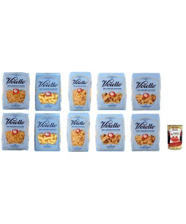 Voiello Pasta test package pasta 100% Italian 10x 500g + Italian Gourmet Polpa 400g