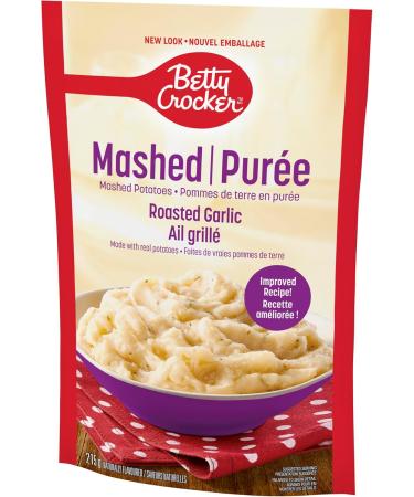 BETTY CROCKER Mashed Potatoes Roasted Garlic Flavour Made with Real Potatoes 215 Grams Package of Mashed Potatoes - Buy Online on GoSupps.com