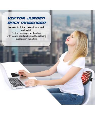 VIKTOR JURGEN Shiatsu Back Massager with Heat - Pain Relief Electric Deep Tissue Kneading Massage Pillow for Neck, Shoulders, Back, Legs, and Feet - Best Gift for Women/Men - Buy Online on GoSupps.com