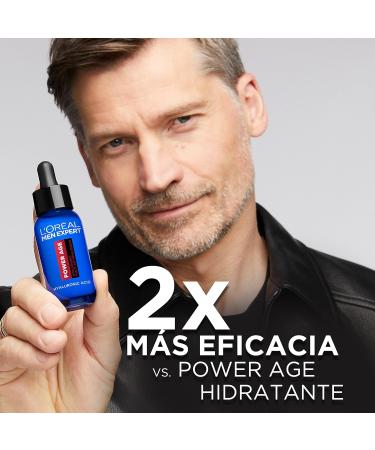 MEN EXPERT POWER AGE anti-aging hyaluronic serum 30 ml - Buy Online on GoSupps.com