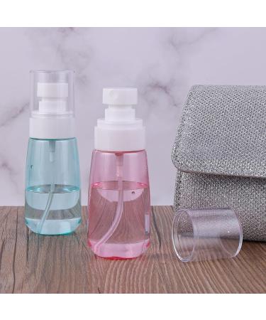 WLLHYF 2 Pack Travel Spray Bottle TSA Approved Small Spray Bottle Travel Size 2oz/60ml Leak Proof Refillable Fine Mist Spray Bottle for Perfume Essential Oils Toners Hair Face Cosmetics (blue/pink) - Buy Online on GoSupps.com