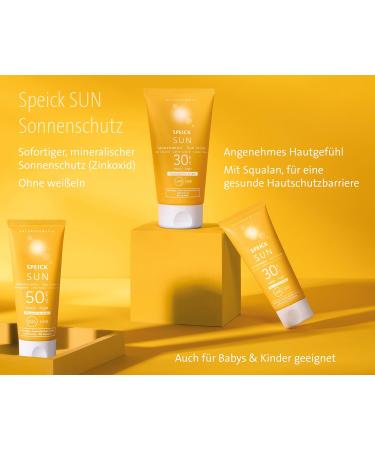 Speick Sun Sun Milk SPF 30 for face and body moisturizing controlled natural cosmetics COSMOS natural mineral sun protection based on zinc oxide 150 ml - Buy Online on GoSupps.com